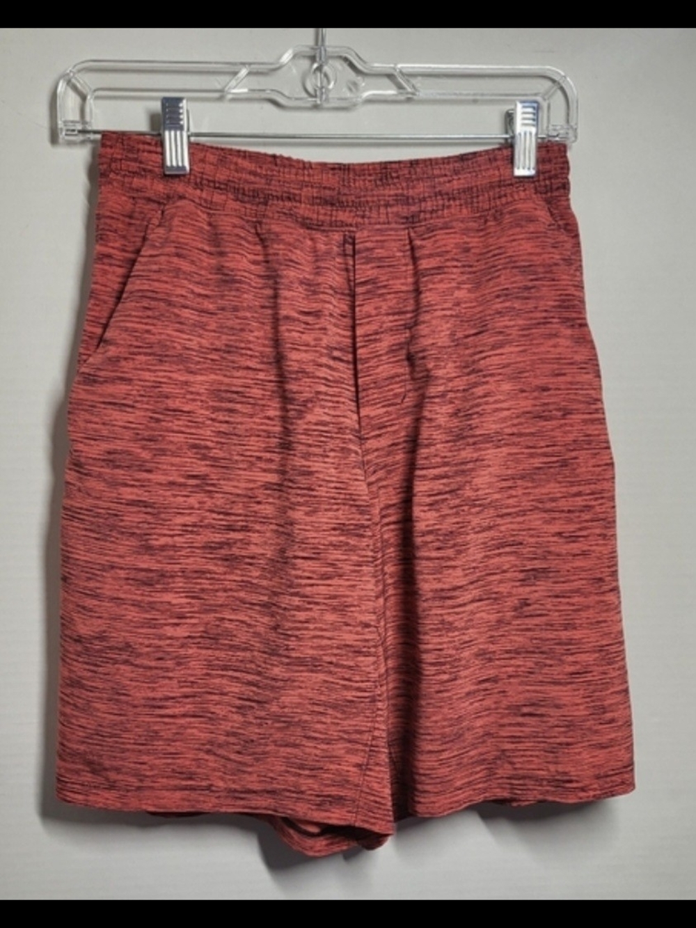 Lululemon Men's Red Heather Performance Shorts